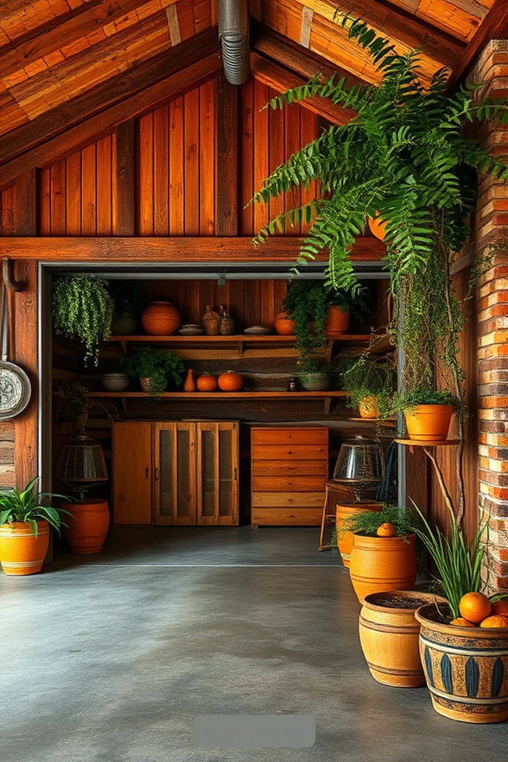 Choose Earthy Color Palettes for 21 Ways to Create Rustic Style in Your Fall Garage
