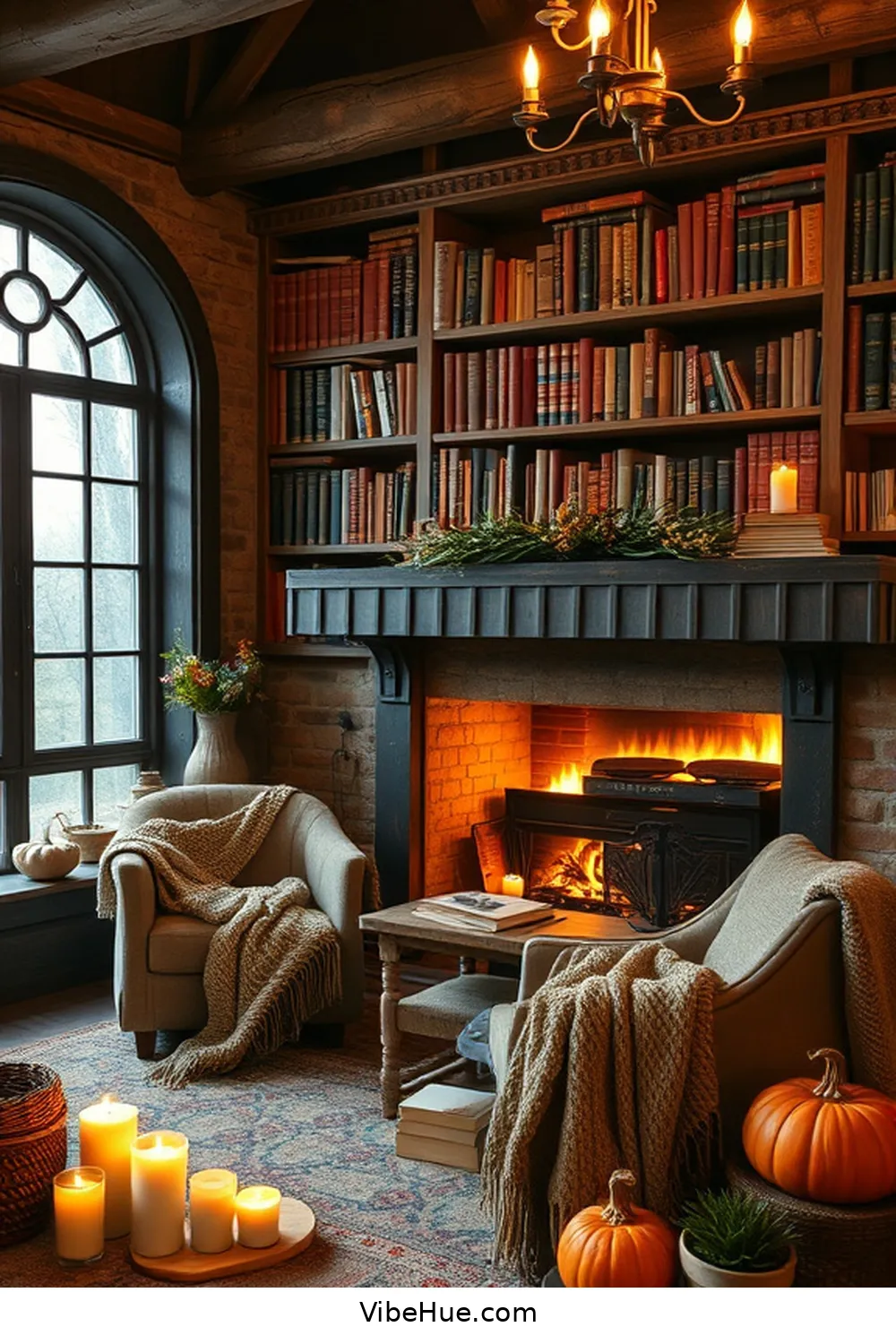 21 Ways to Create a Rustic Fall Library Style 21 Create a Scented Atmosphere for 21 Ways to Create a Rustic Fall Library Style