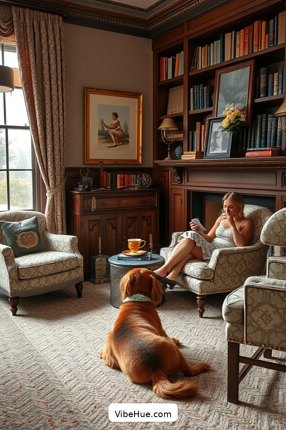 21 Ways to Create a Rustic Fall Library Style 19 Integrate Soft, Muted Patterns for 21 Ways to Create a Rustic Fall Library Style