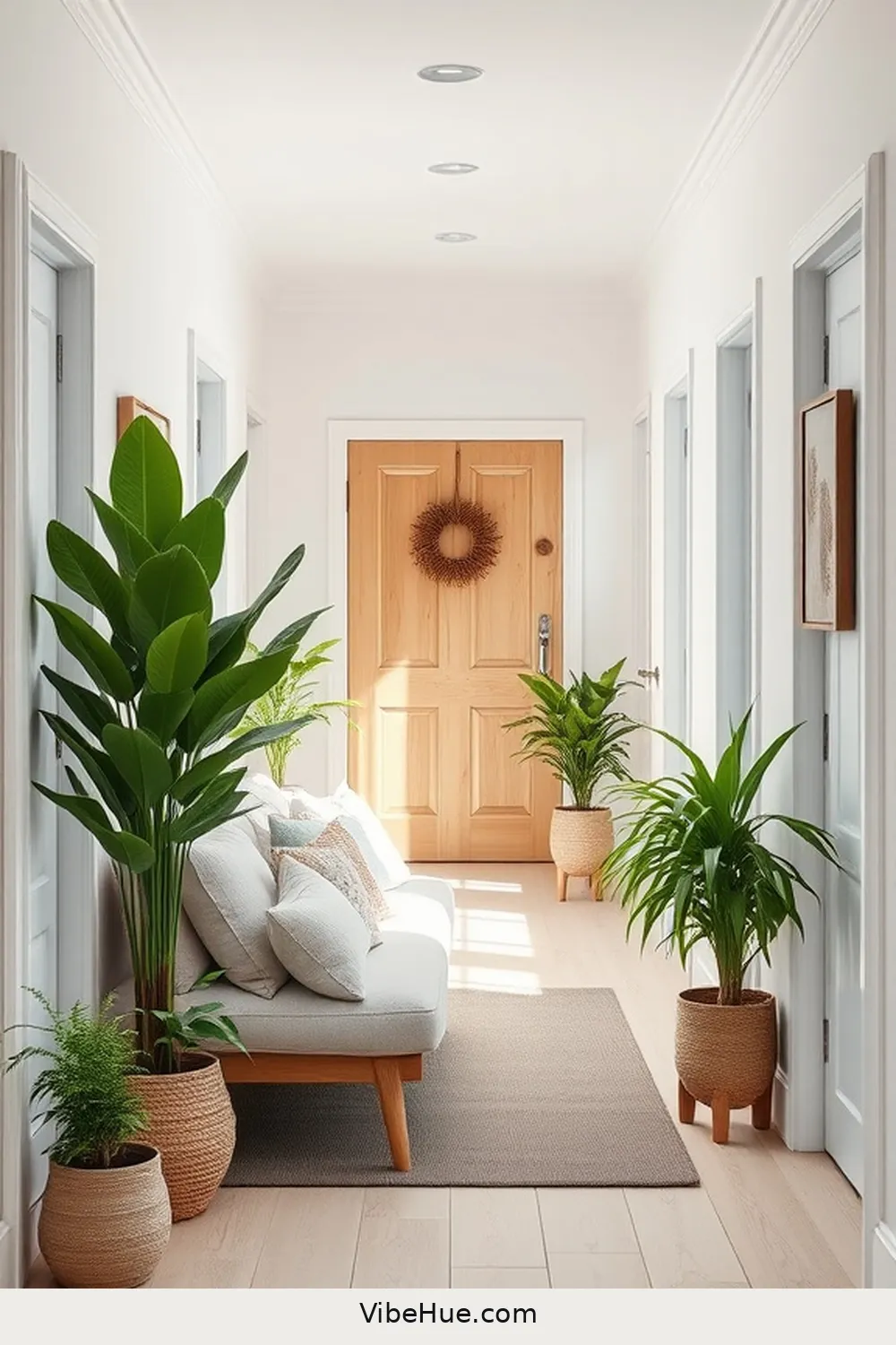 21 Ways to Create a Summer Hallway in Scandinavian Style 11 Design a Cozy Seating Area for 21 Ways to Create a Summer Hallway in Scandinavian Style