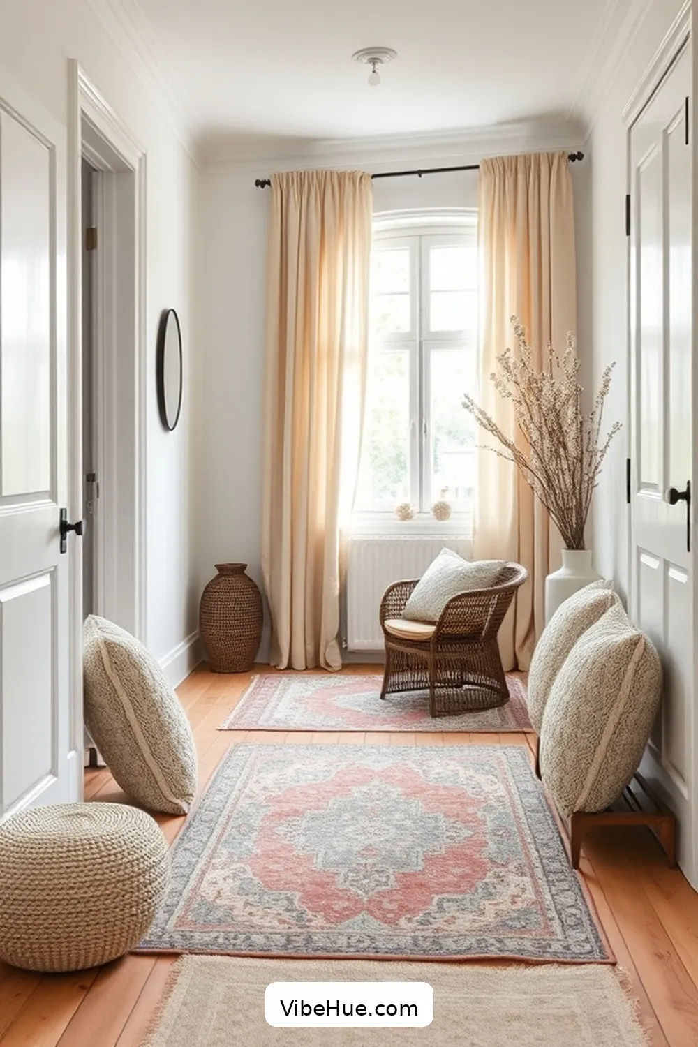 21 Ways to Create a Summer Hallway in Scandinavian Style 14 Incorporate Scandinavian Textiles for 21 Ways to Create a Summer Hallway in Scandinavian Style