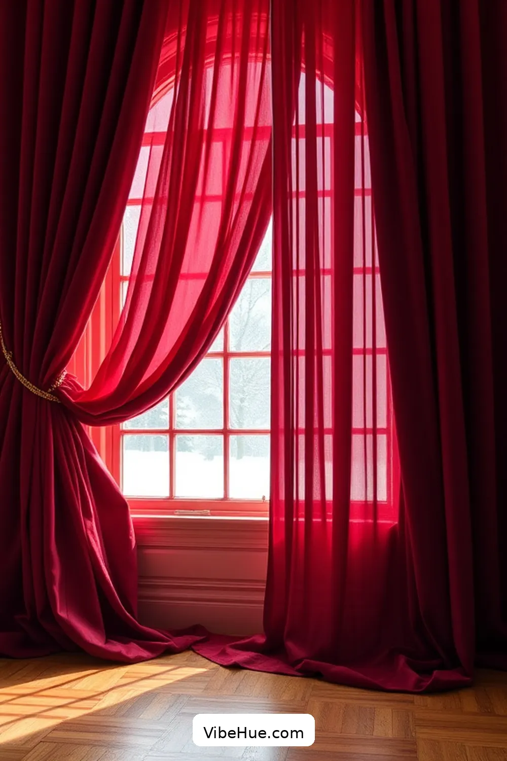 Hang Cozy Curtains for 21 Ways to Create a Traditional Style Winter Bedroom