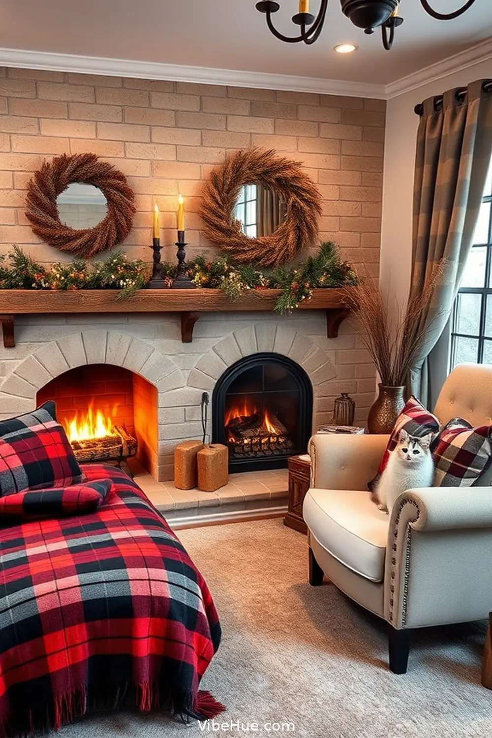 Incorporate Plaid Patterns for 21 Ways to Create a Traditional Style Winter Bedroom