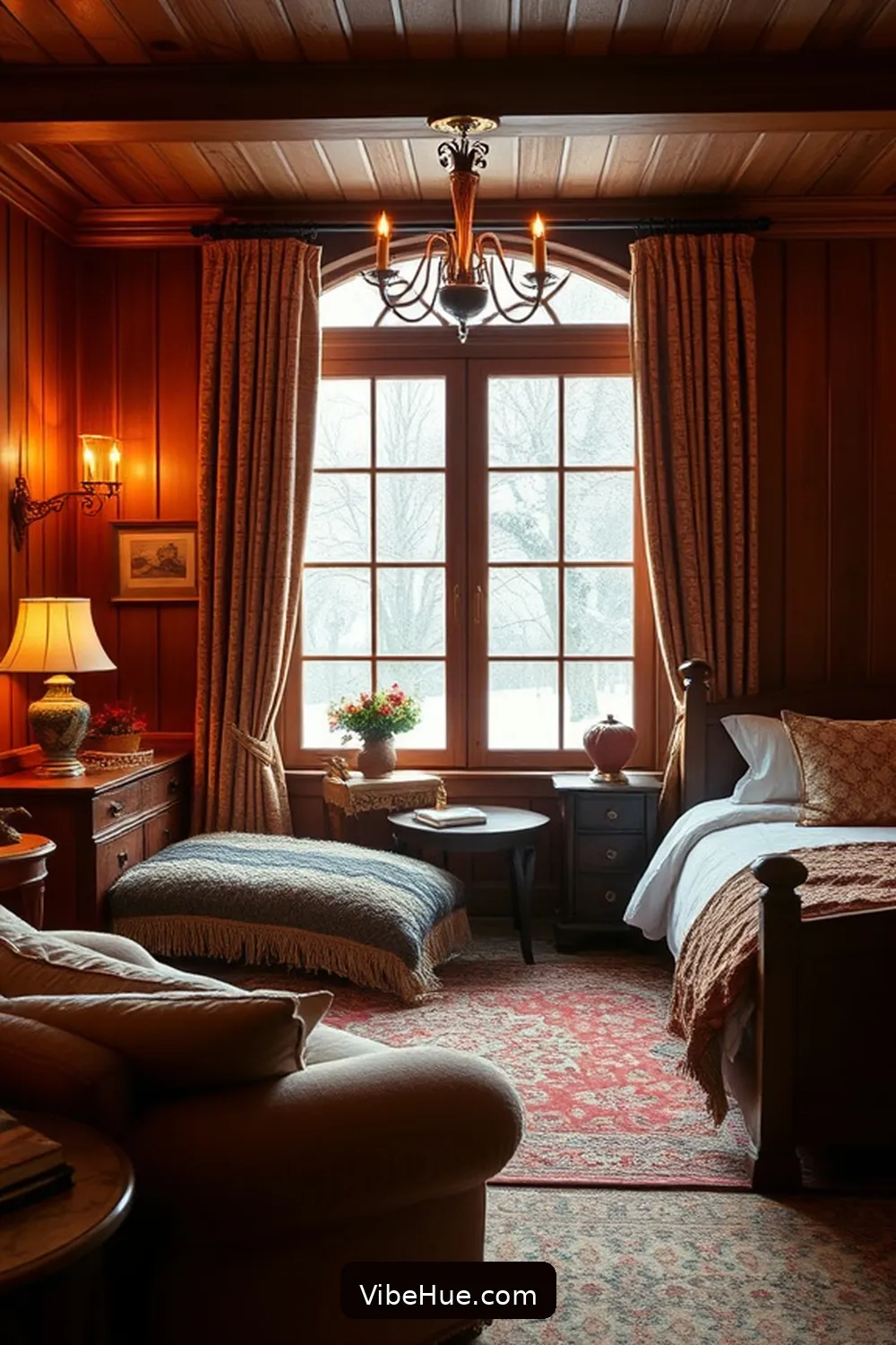 Opt for Traditional Furniture for 21 Ways to Create a Traditional Style Winter Bedroom