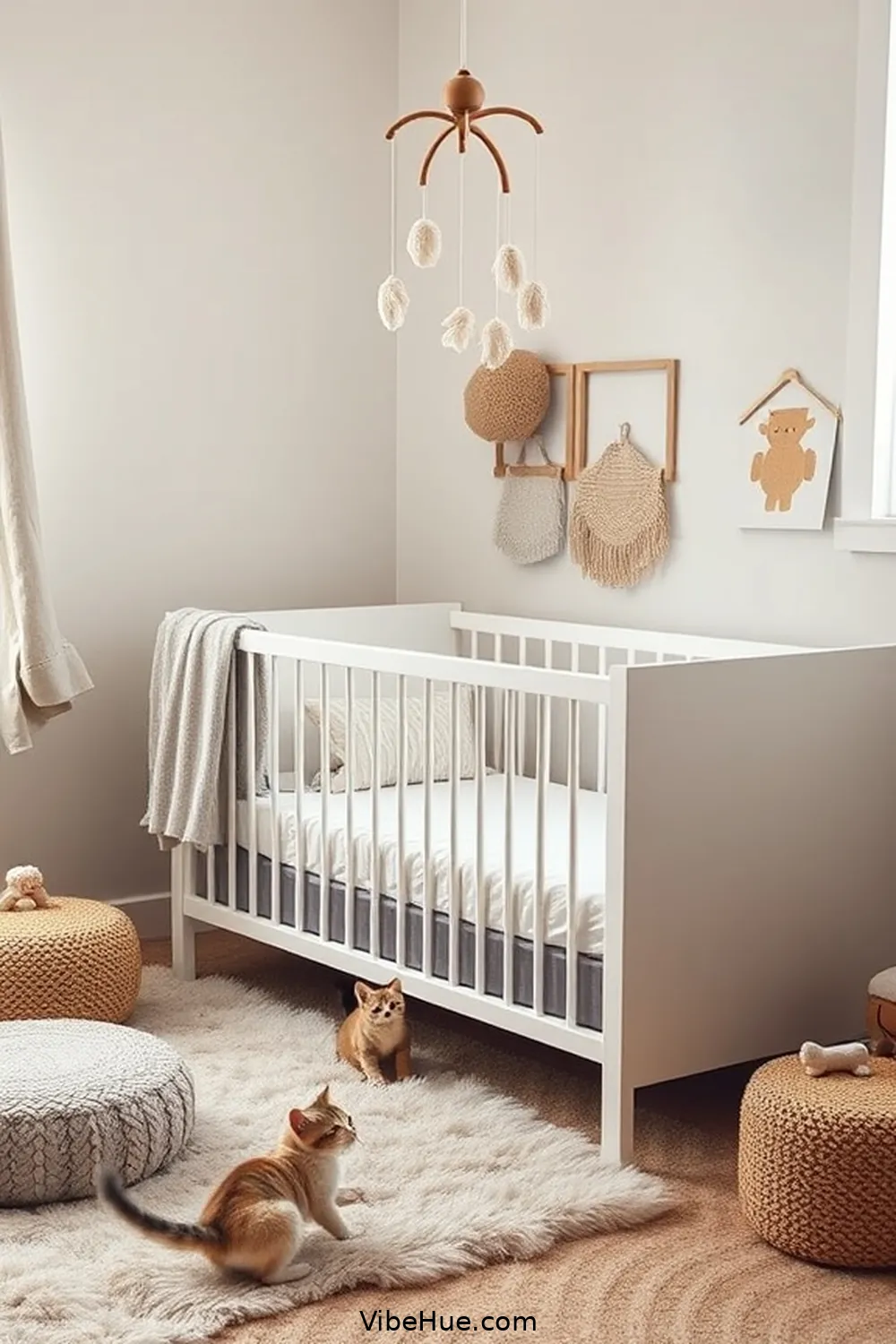 22 Contemporary Style Ideas for a Holiday Nursery 12 11. Incorporate a Contemporary Crib for 22 Contemporary Style Ideas for a Holiday Nursery