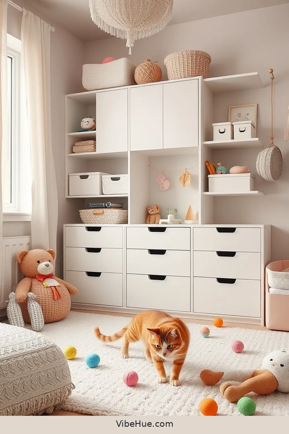 22 Contemporary Style Ideas for a Holiday Nursery 15 14. Choose Functional Storage Solutions for 22 Contemporary Style Ideas for a Holiday Nursery