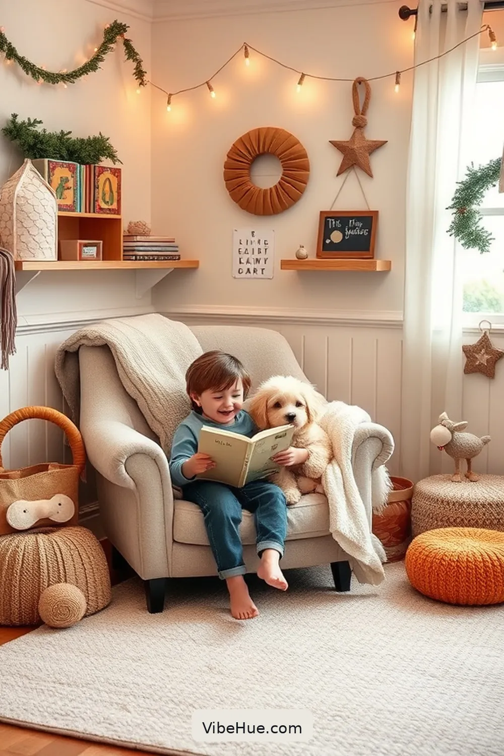 22 Contemporary Style Ideas for a Holiday Nursery 22 21. Include a Cozy Reading Corner for 22 Contemporary Style Ideas for a Holiday Nursery