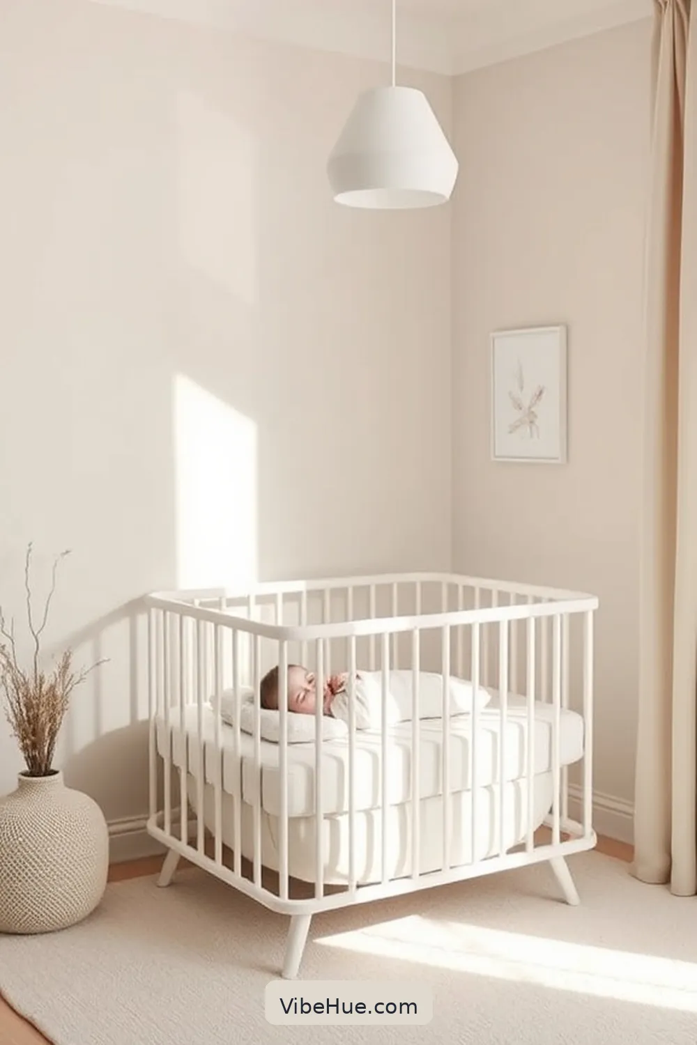 22 Contemporary Style Ideas for a Holiday Nursery 8 7. Opt for Minimalist Ornamentation for 22 Contemporary Style Ideas for a Holiday Nursery
