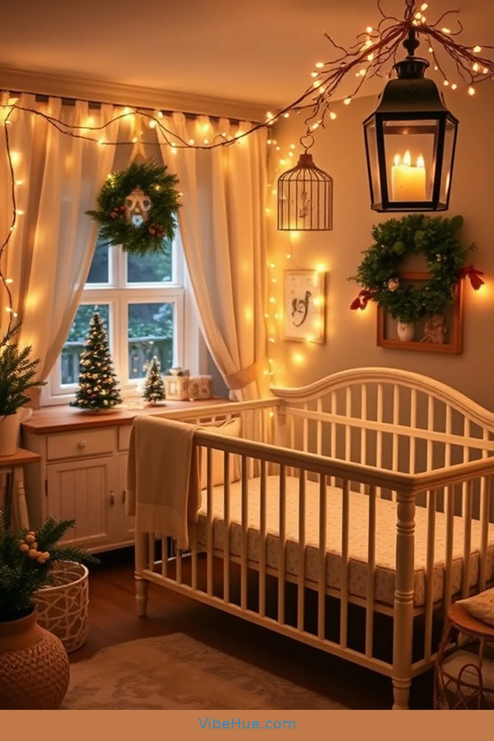 22 Contemporary Style Ideas for a Holiday Nursery 10 9. Use Stylish Holiday Lighting for 22 Contemporary Style Ideas for a Holiday Nursery
