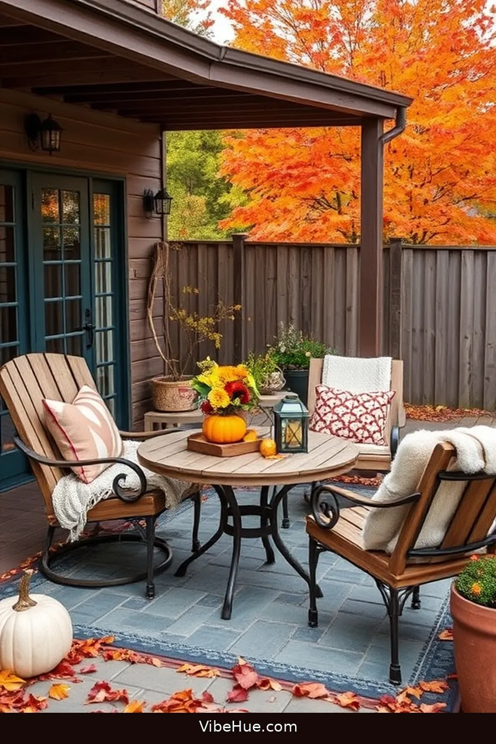 Repurposed Materials for 22 Essential Elements for Fall Outdoor Patios in Modern Farmhouse Style