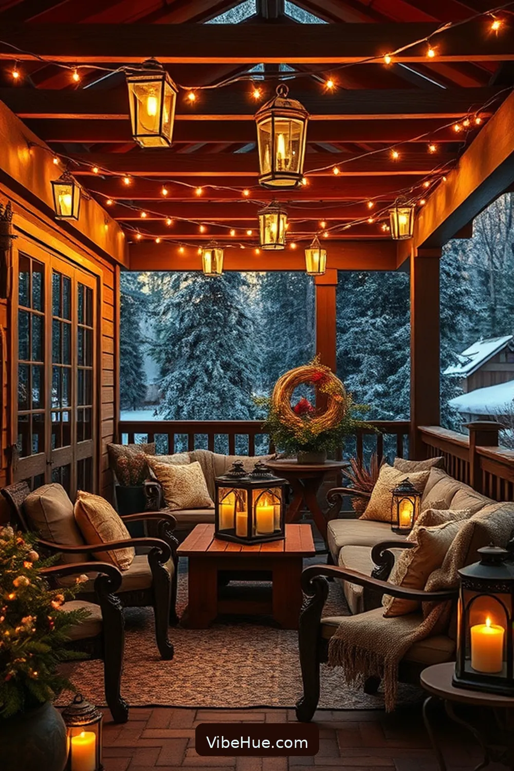 Include Soft Lighting Options for 22 Essential Tips for Bohemian Winter Outdoor Patio Style
