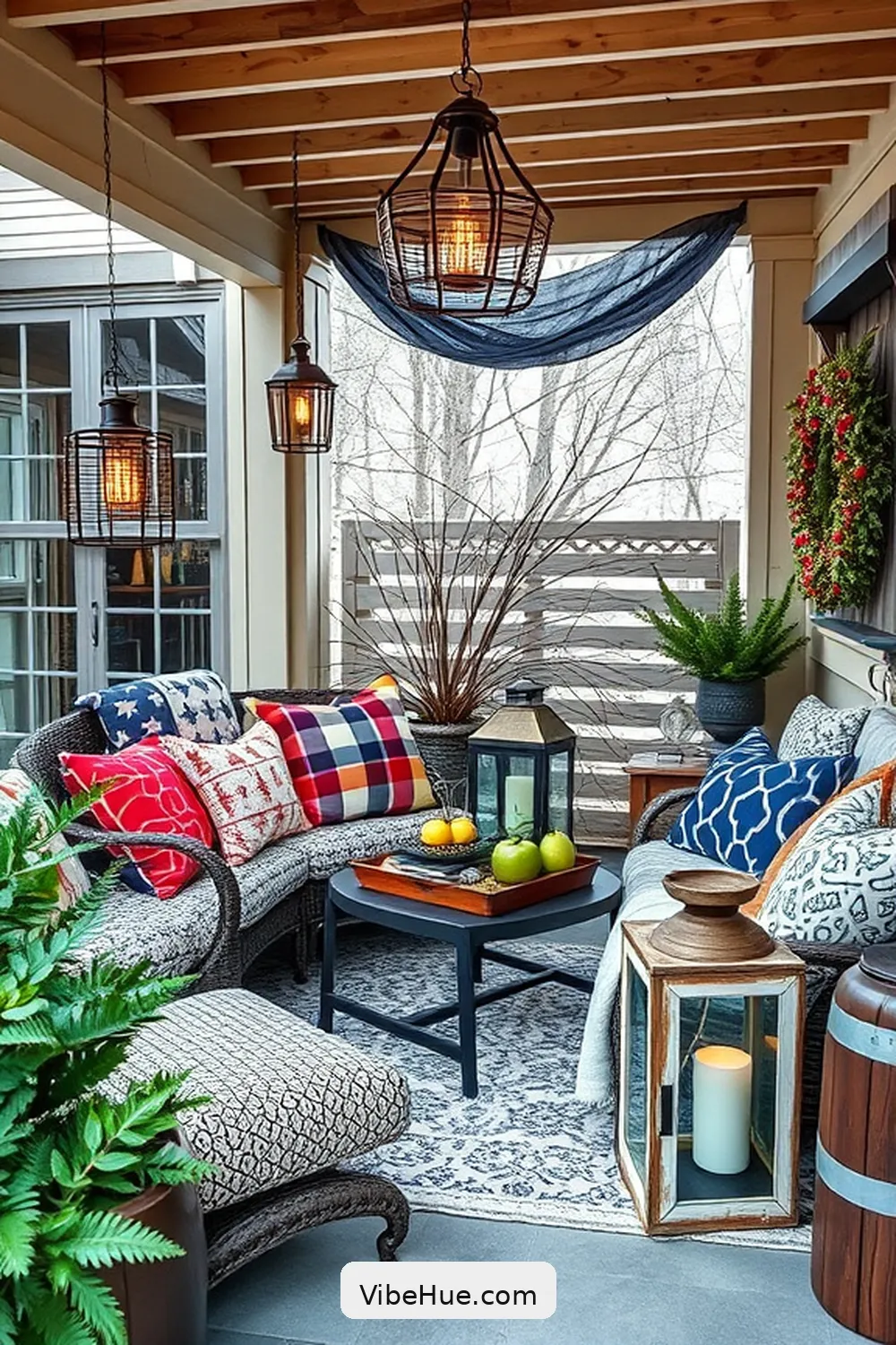 Personalize With Unique Decor for 22 Essential Tips for Bohemian Winter Outdoor Patio Style