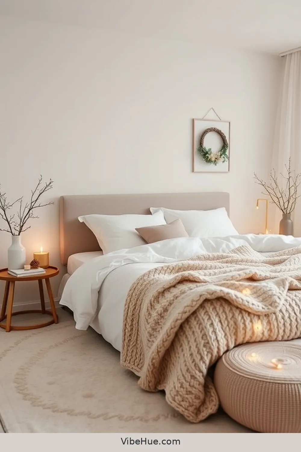 22 Essential Tips for a Minimalist Style Winter Bedroom 23 Curate Seasonal Accessories for 22 Essential Tips for a Minimalist Style Winter Bedroom