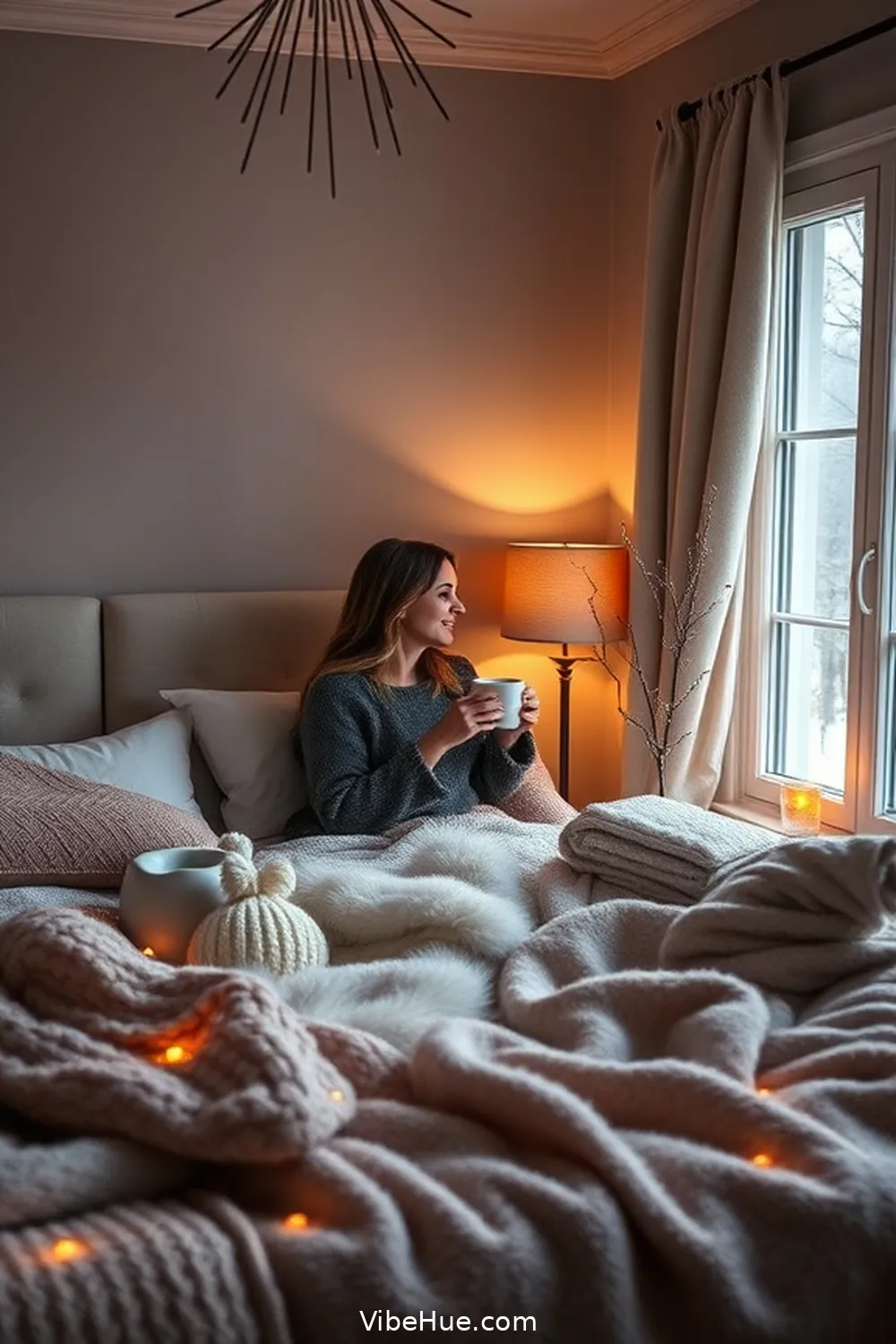 22 Essential Tips for a Minimalist Style Winter Bedroom 8 Incorporate Soft Lighting for 22 Essential Tips for a Minimalist Style Winter Bedroom