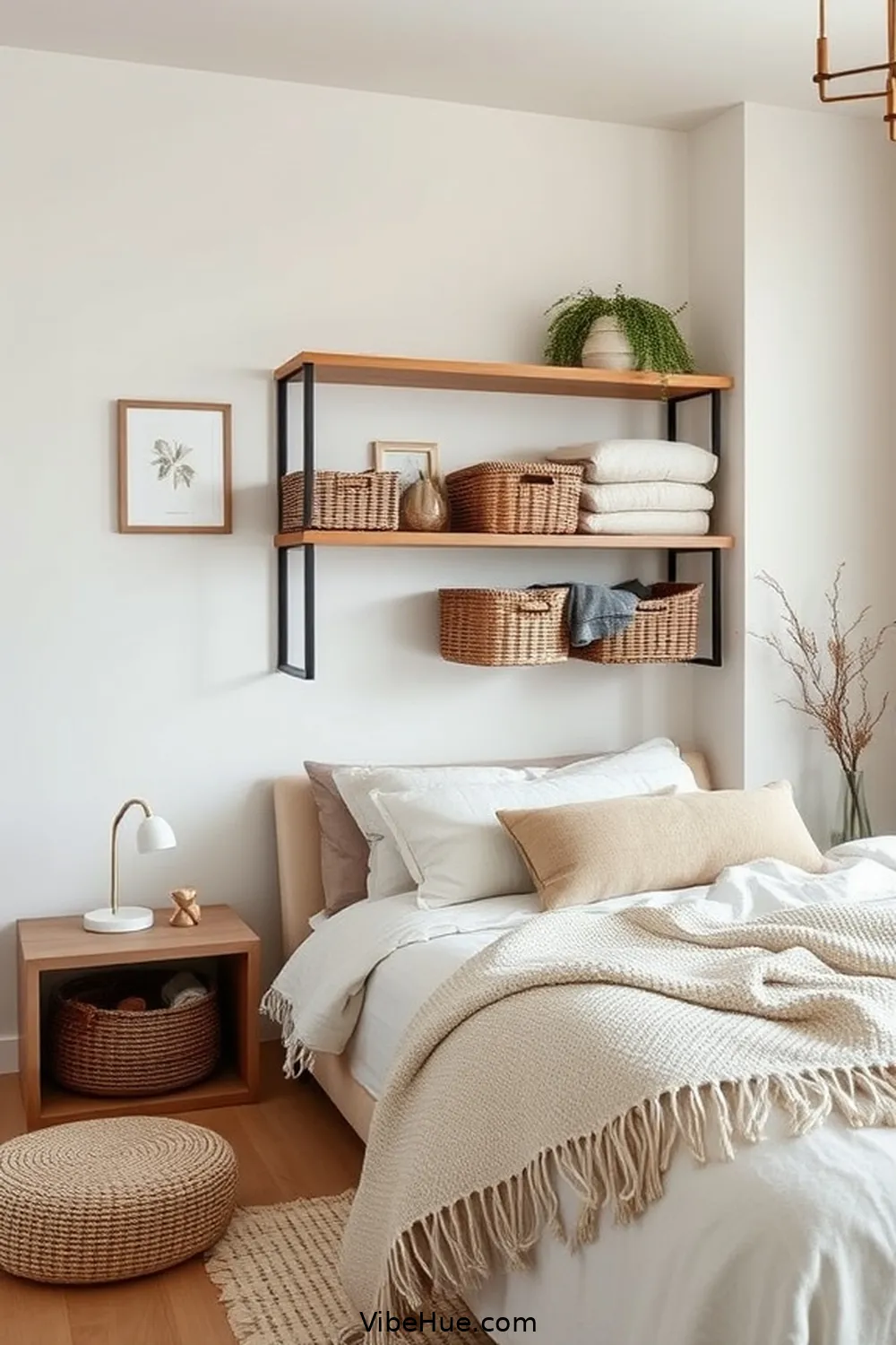 22 Essential Tips for a Minimalist Style Winter Bedroom 16 Use Storage Solutions Wisely for 22 Essential Tips for a Minimalist Style Winter Bedroom