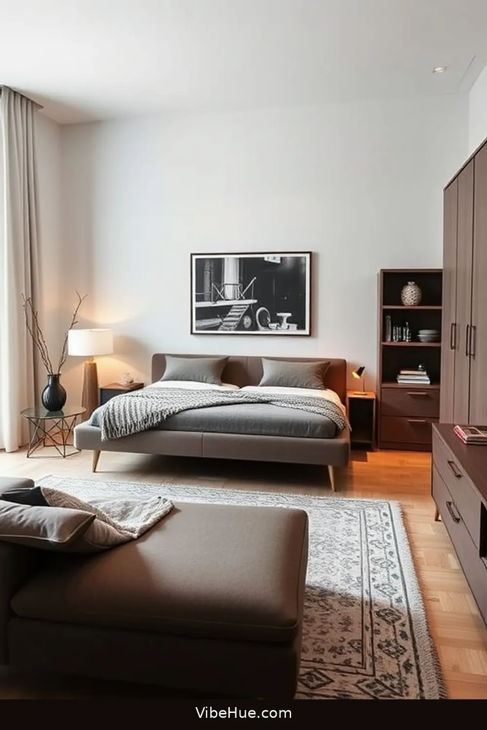 22 Essential Tips for a Minimalist Style Winter Bedroom 7 Utilize Multi-Functional Furniture for 22 Essential Tips for a Minimalist Style Winter Bedroom