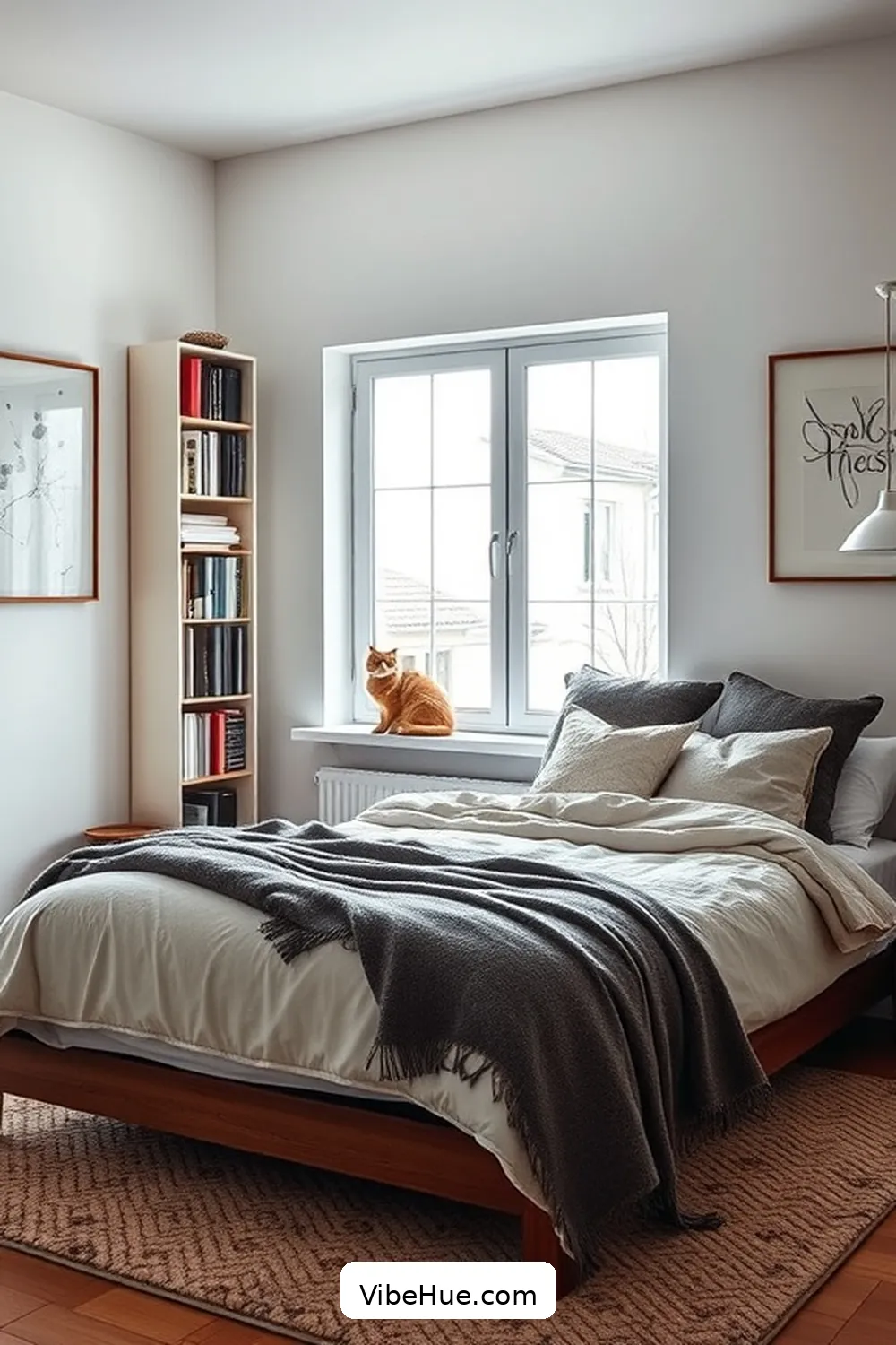 22 Essential Tips for a Minimalist Style Winter Bedroom 14 Utilize Vertical Space for 22 Essential Tips for a Minimalist Style Winter Bedroom