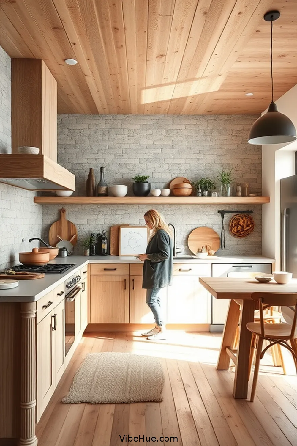 22 Key Elements of a Minimalist Style Winter Kitchen 3 Natural Materials for 22 Key Elements of a Minimalist Style Winter Kitchen