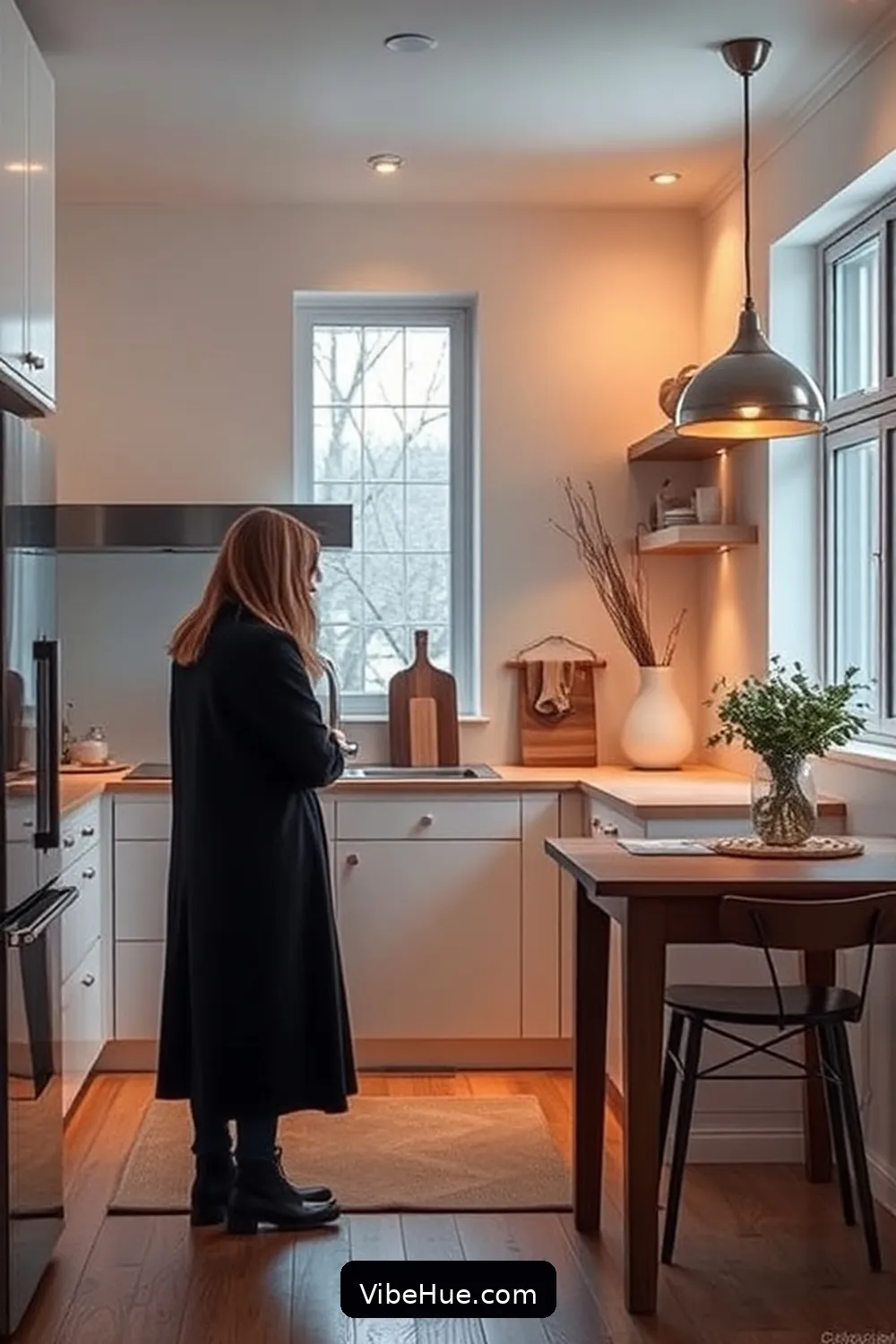 22 Key Elements of a Minimalist Style Winter Kitchen 18 Soft Ambient Lighting for 22 Key Elements of a Minimalist Style Winter Kitchen