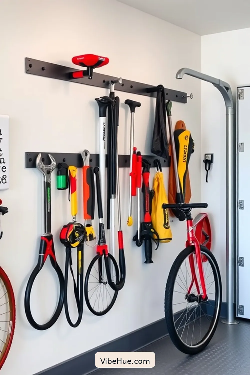 22 Minimalist Style Ideas for a Holiday Garage 5 Install Wall Hooks for Tools for 22 Minimalist Style Ideas for a Holiday Garage