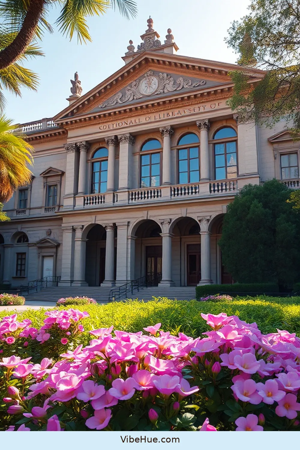 22 Stunning Spring Libraries in Traditional Style 13 The National Library of Spain, Madrid for 22 Stunning Spring Libraries in Traditional Style