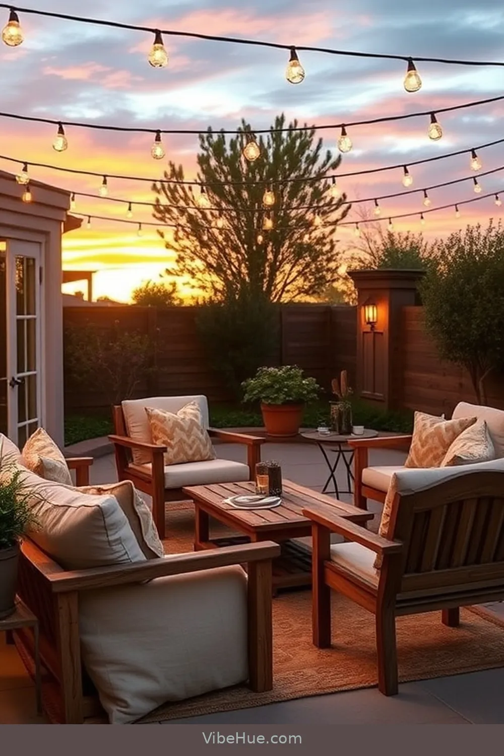 22 Tips for a Holiday Outdoor Patio in Modern Farmhouse Style 4 Invest in Comfortable Seating for 22 Tips for a Holiday Outdoor Patio in Modern Farmhouse Style