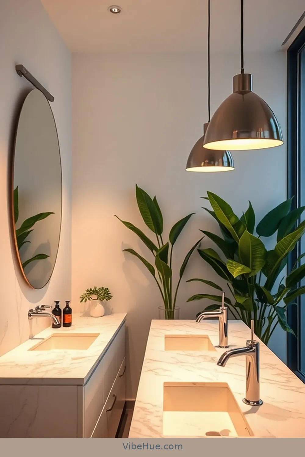 Choose Modern Lighting Fixtures for 22 Ways to Achieve a Contemporary Style in Your Spring Bathroom