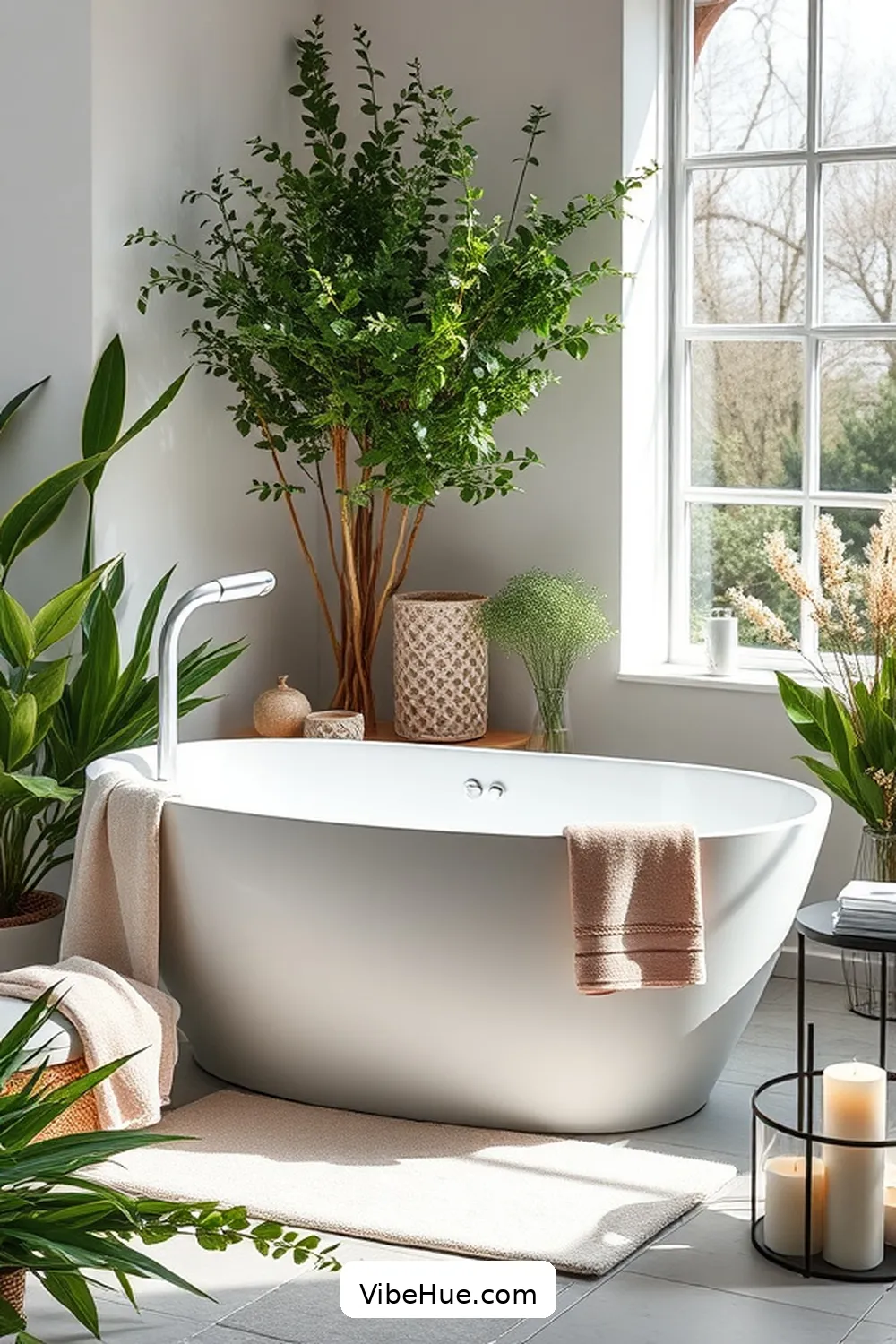 Go for Freestanding Bathtubs for 22 Ways to Achieve a Contemporary Style in Your Spring Bathroom