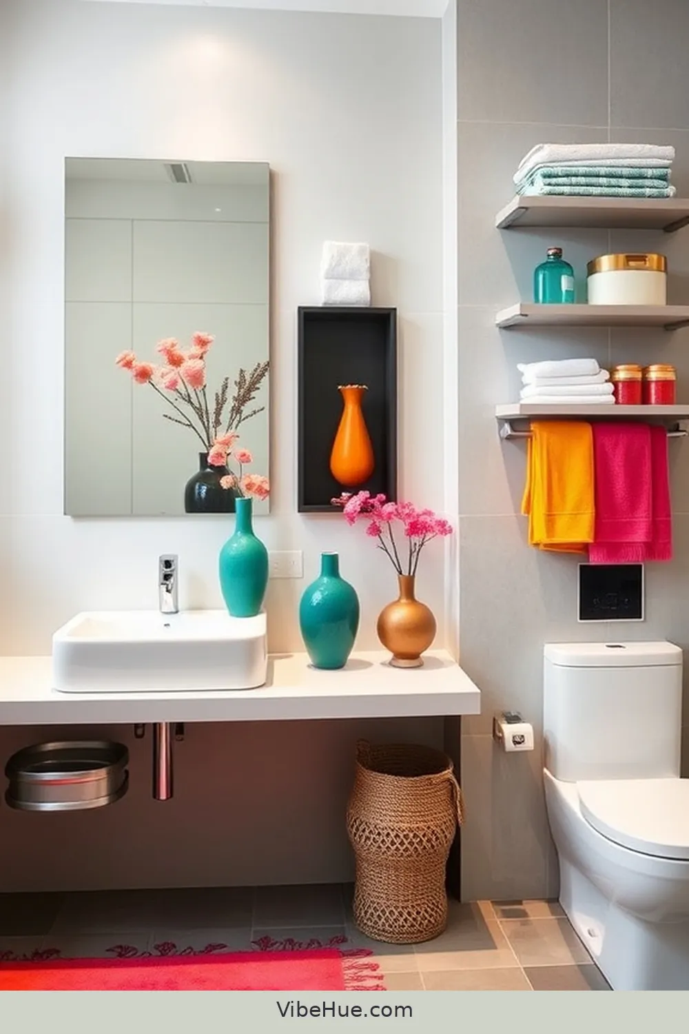 Personalize With Unique Accessories for 22 Ways to Achieve a Contemporary Style in Your Spring Bathroom