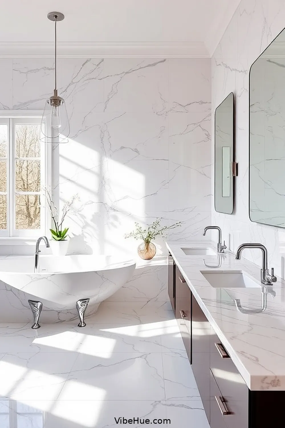 Use High-Quality Finishes for 22 Ways to Achieve a Contemporary Style in Your Spring Bathroom