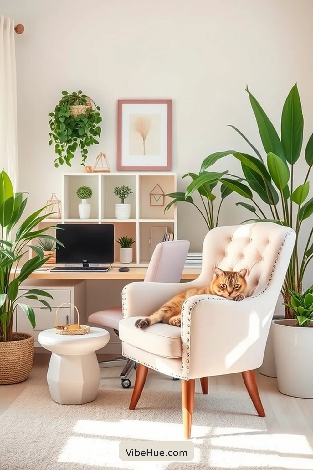 22 Ways to Create a Contemporary Style Spring Home Office 2 Embrace Soft Pastels for 22 Ways to Create a Contemporary Style Spring Home Office