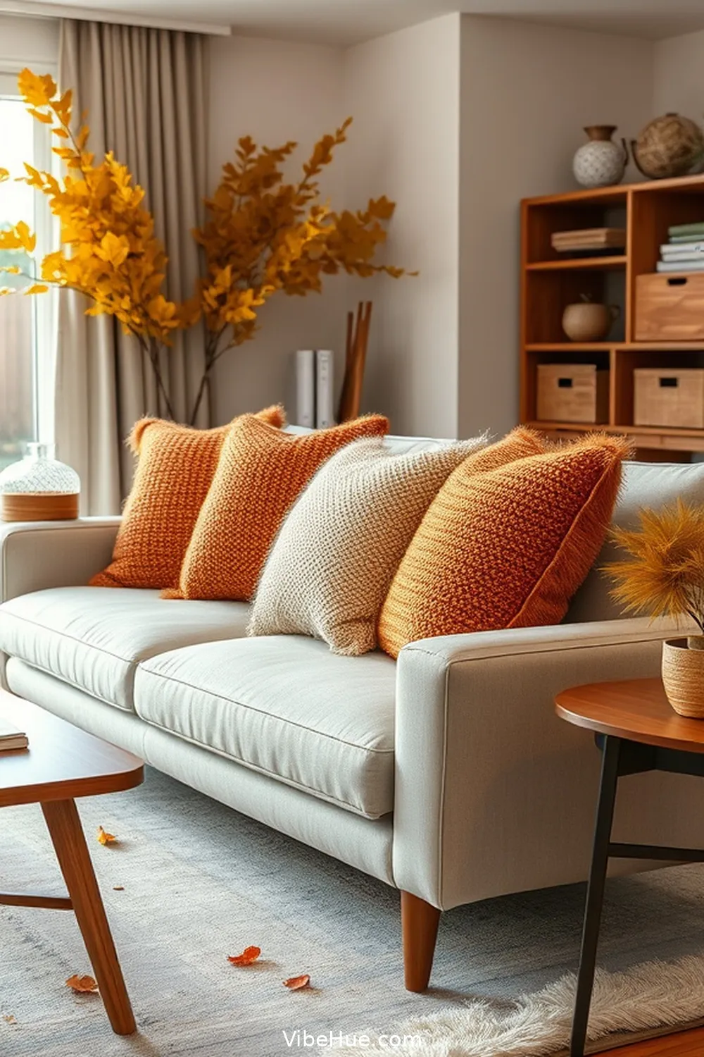 22 Ways to Create a Fall Home Office in Mid-Century Modern Style 13 Layer With Cushions for 22 Ways to Create a Fall Home Office in Mid-Century Modern Style