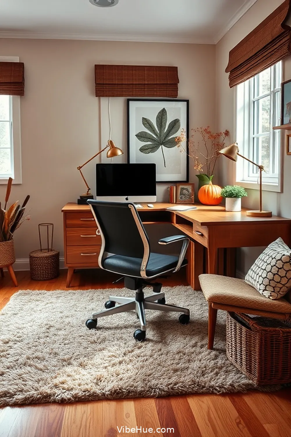 22 Ways to Create a Fall Home Office in Mid-Century Modern Style 8 Select Functional Furniture for 22 Ways to Create a Fall Home Office in Mid-Century Modern Style