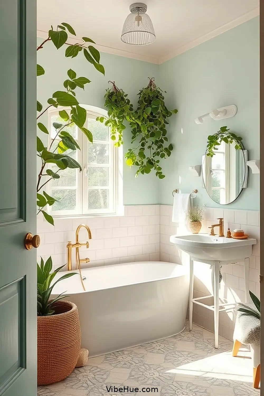 22 Ways to Create a Spring Bathroom in Mid-Century Modern Style 19 Create an Inviting Atmosphere for 22 Ways to Create a Spring Bathroom in Mid-Century Modern Style