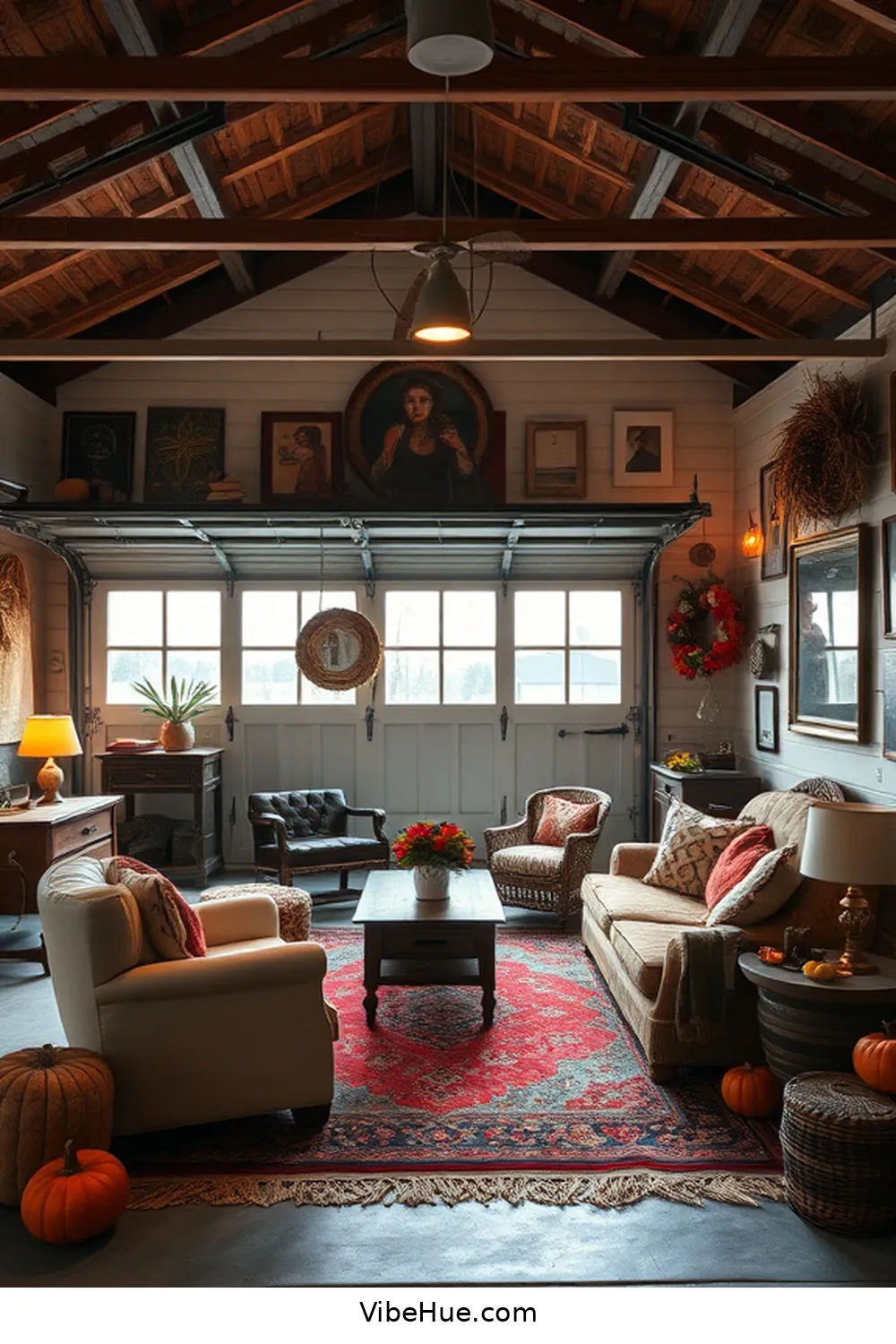 22 Ways to Style a Bohemian Fall Garage 4 Incorporate Vintage Furniture for 22 Ways to Style a Bohemian Fall Garage