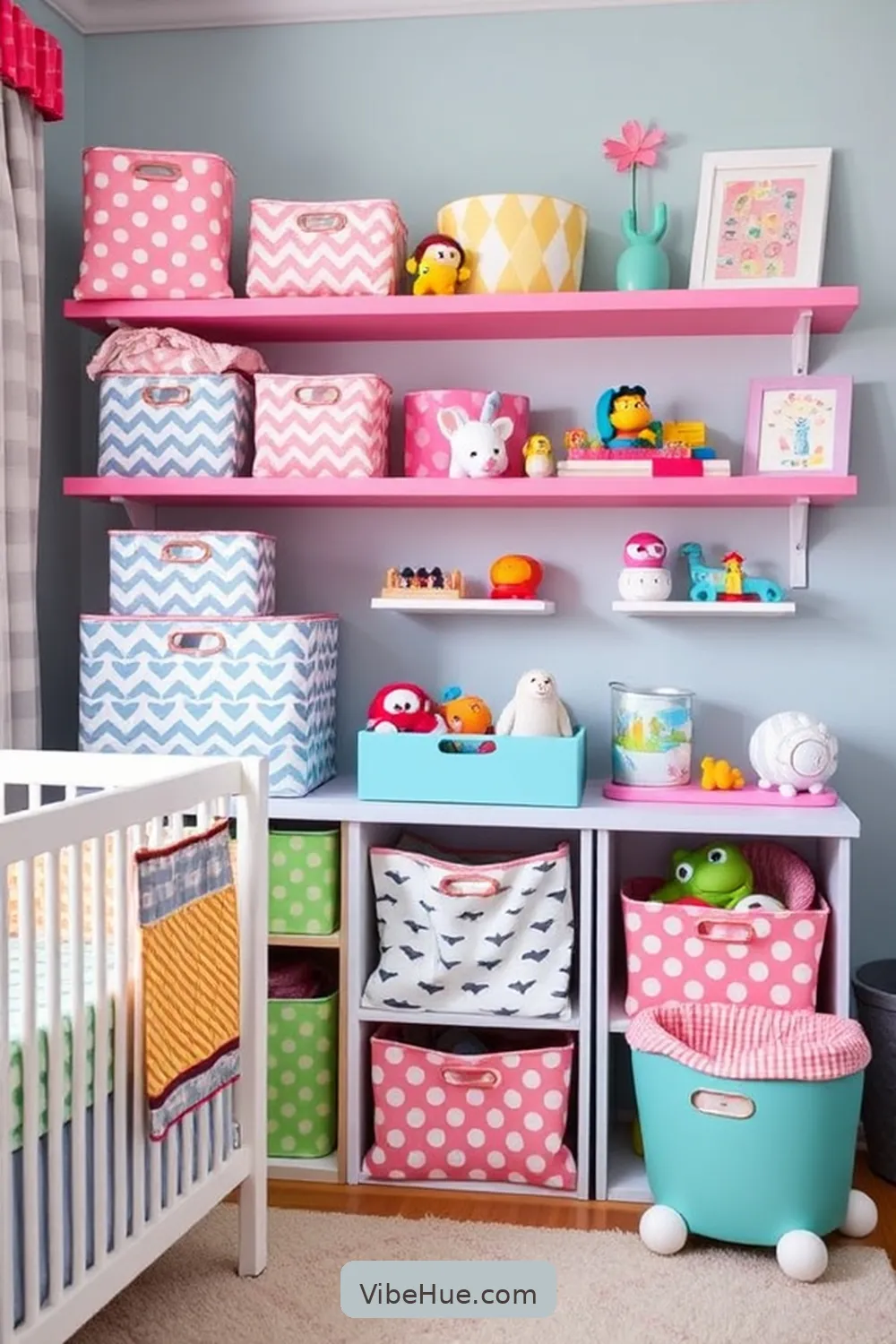 23 Contemporary Design Ideas for a Summer Nursery Style 19 Colorful Storage Solutions for 23 Contemporary Design Ideas for a Summer Nursery Style