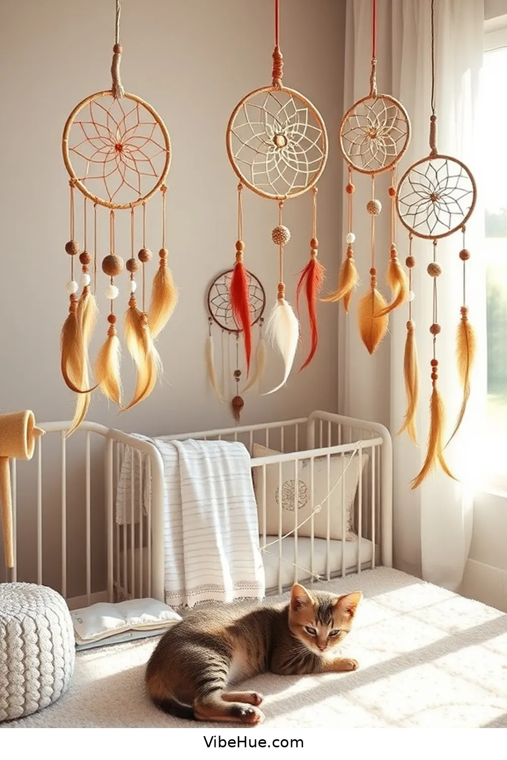 23 Contemporary Design Ideas for a Summer Nursery Style 11 Whimsical Dreamcatchers for 23 Contemporary Design Ideas for a Summer Nursery Style