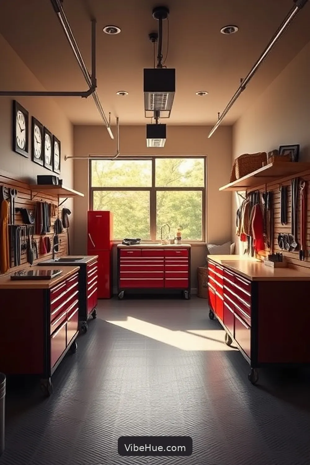 23 Essential Features for Year-Round Mid-Century Modern Style Garage 20 Design-Forward Tool Storage for 23 Essential Features for Year-Round Mid-Century Modern Style Garage