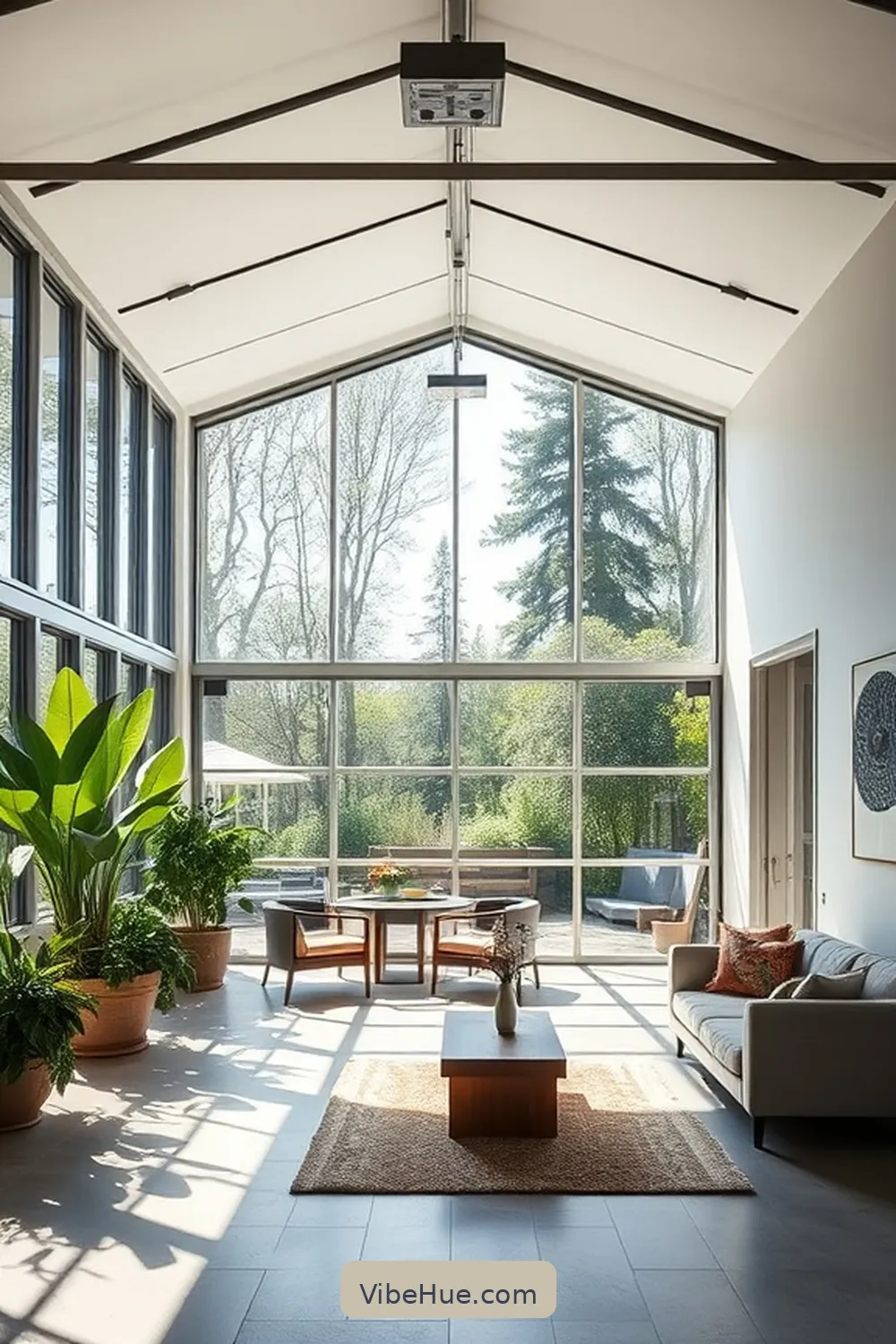 23 Essential Features for Year-Round Mid-Century Modern Style Garage 4 Large Windows for Natural Light for 23 Essential Features for Year-Round Mid-Century Modern Style Garage