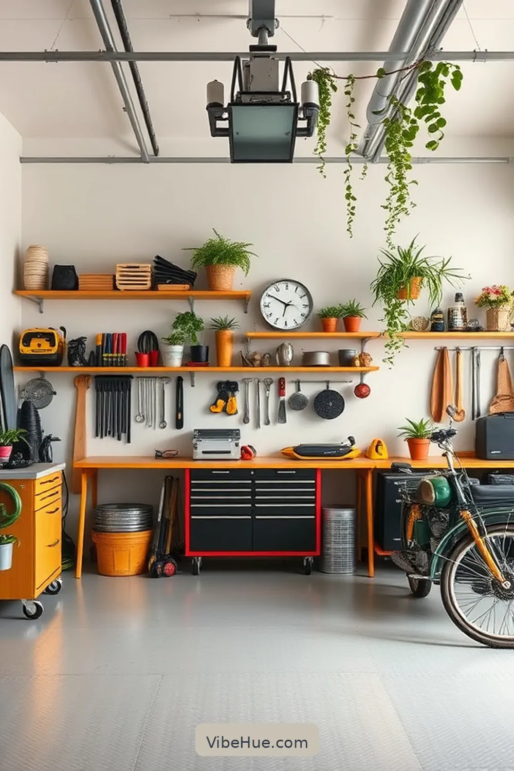 23 Essential Features for Year-Round Mid-Century Modern Style Garage 14 Minimalist Organization for 23 Essential Features for Year-Round Mid-Century Modern Style Garage