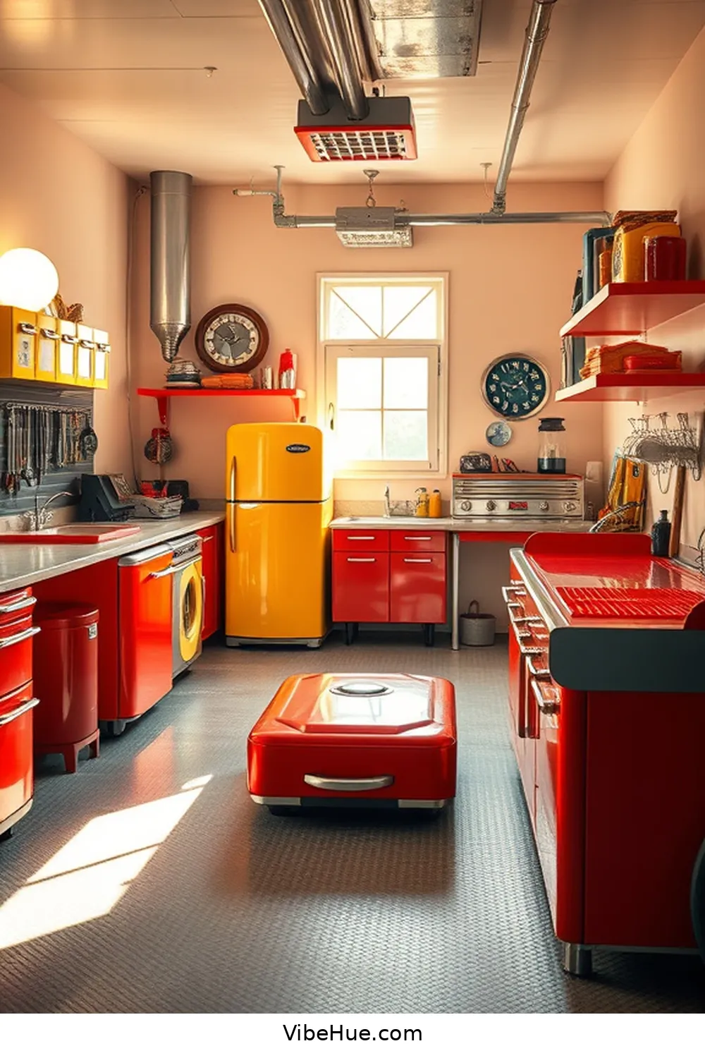23 Essential Features for Year-Round Mid-Century Modern Style Garage 17 Retro Appliances and Tools for 23 Essential Features for Year-Round Mid-Century Modern Style Garage