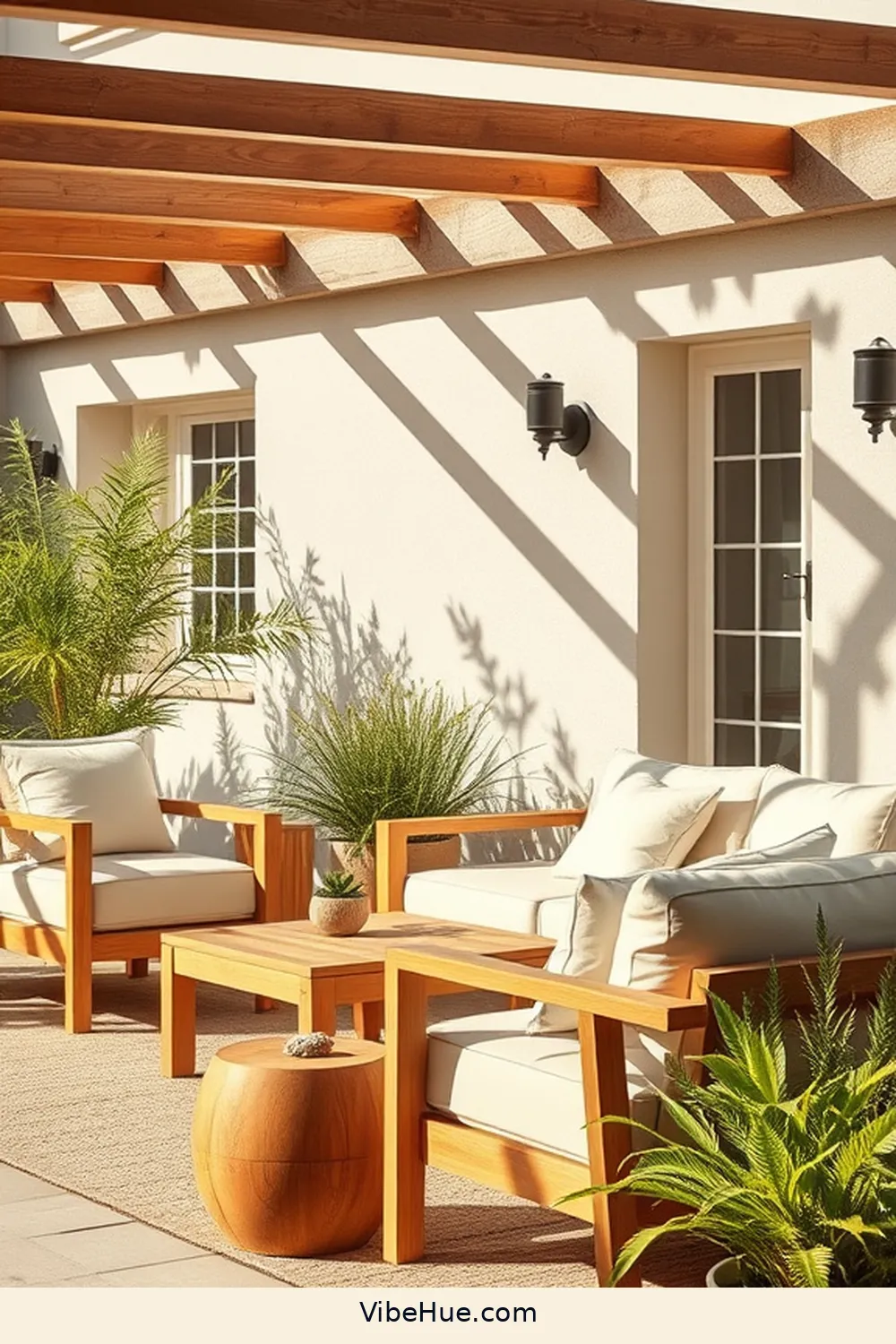 Choose a Neutral Color Palette for 23 Essential Tips for a Minimalist Style Spring Outdoor Patio