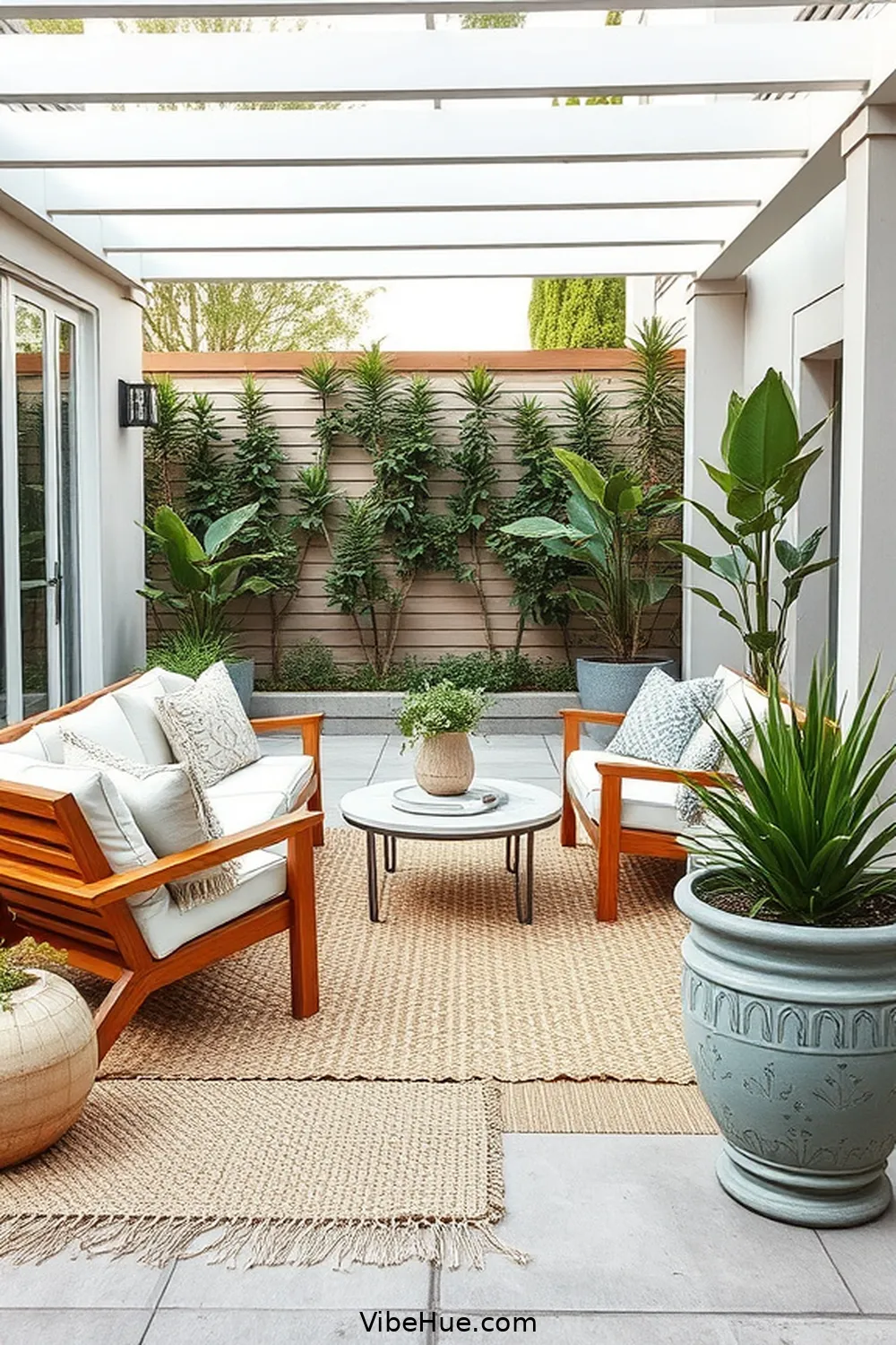 Integrate Textures for 23 Essential Tips for a Minimalist Style Spring Outdoor Patio