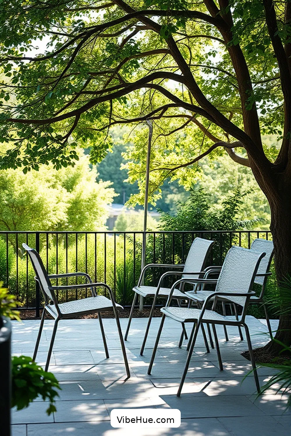 Select Lightweight and Stackable Seating for 23 Essential Tips for a Minimalist Style Spring Outdoor Patio