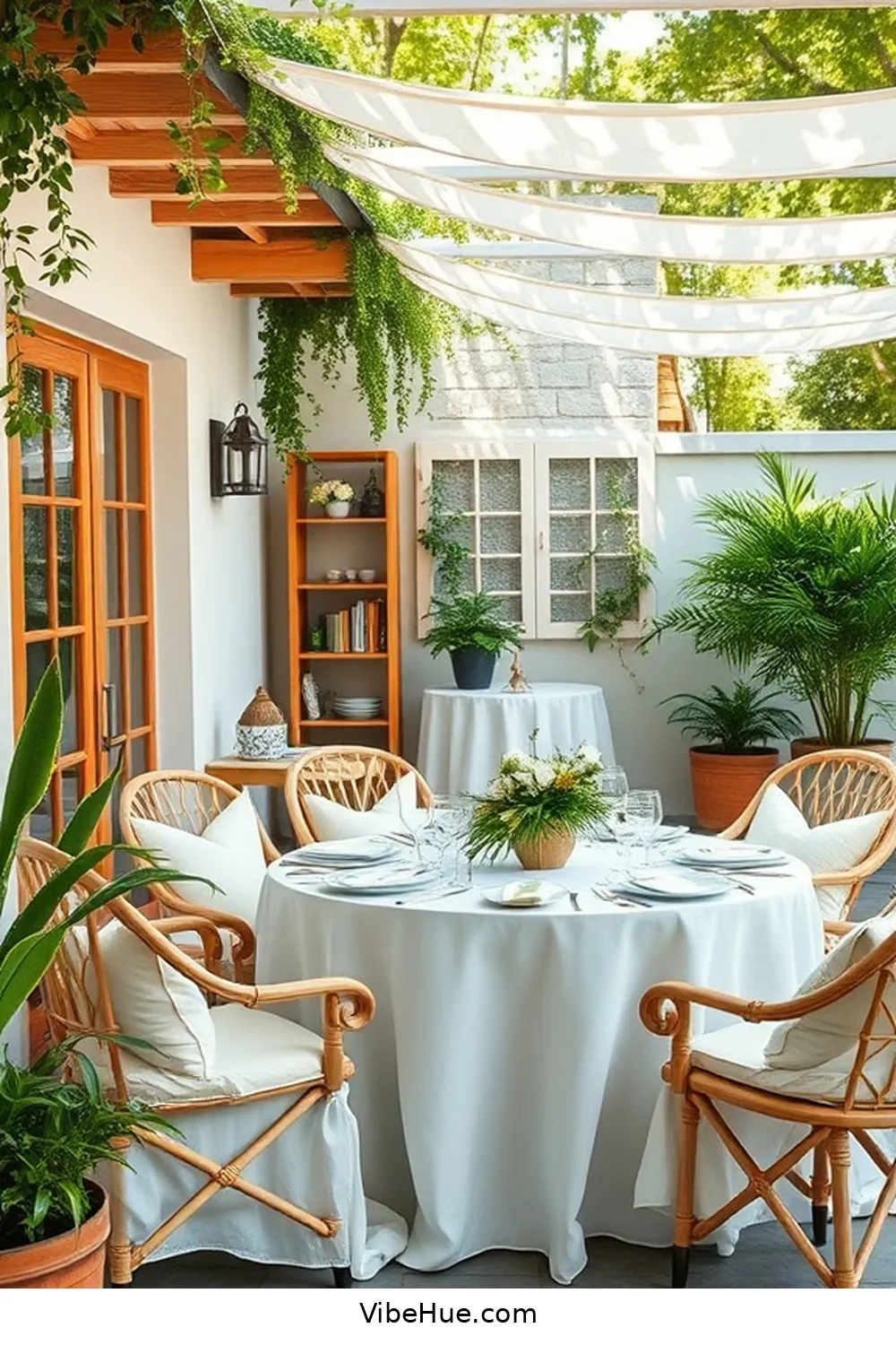 Use Simple Tableware for Dining for 23 Essential Tips for a Minimalist Style Spring Outdoor Patio