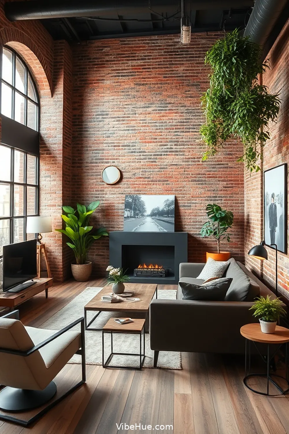 Use Minimalist Decor for 23 Key Elements for Year-Round Industrial Style Living Room