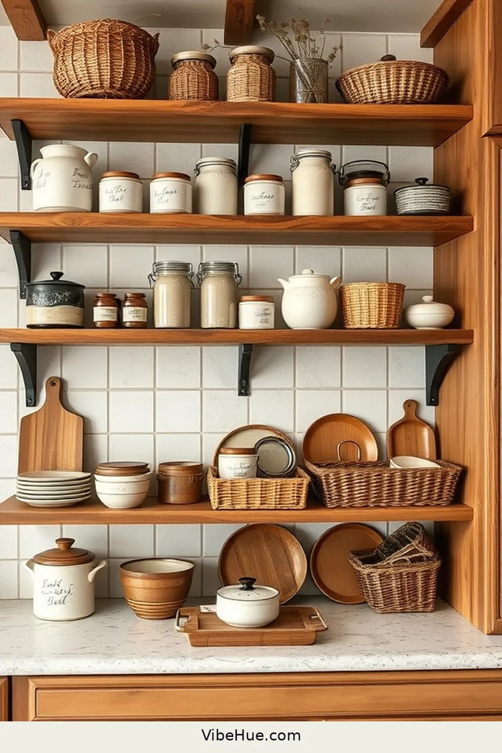 23 Key Elements for a Winter Kitchen in Traditional Style 20 Practical Storage Solutions for 23 Key Elements for a Winter Kitchen in Traditional Style