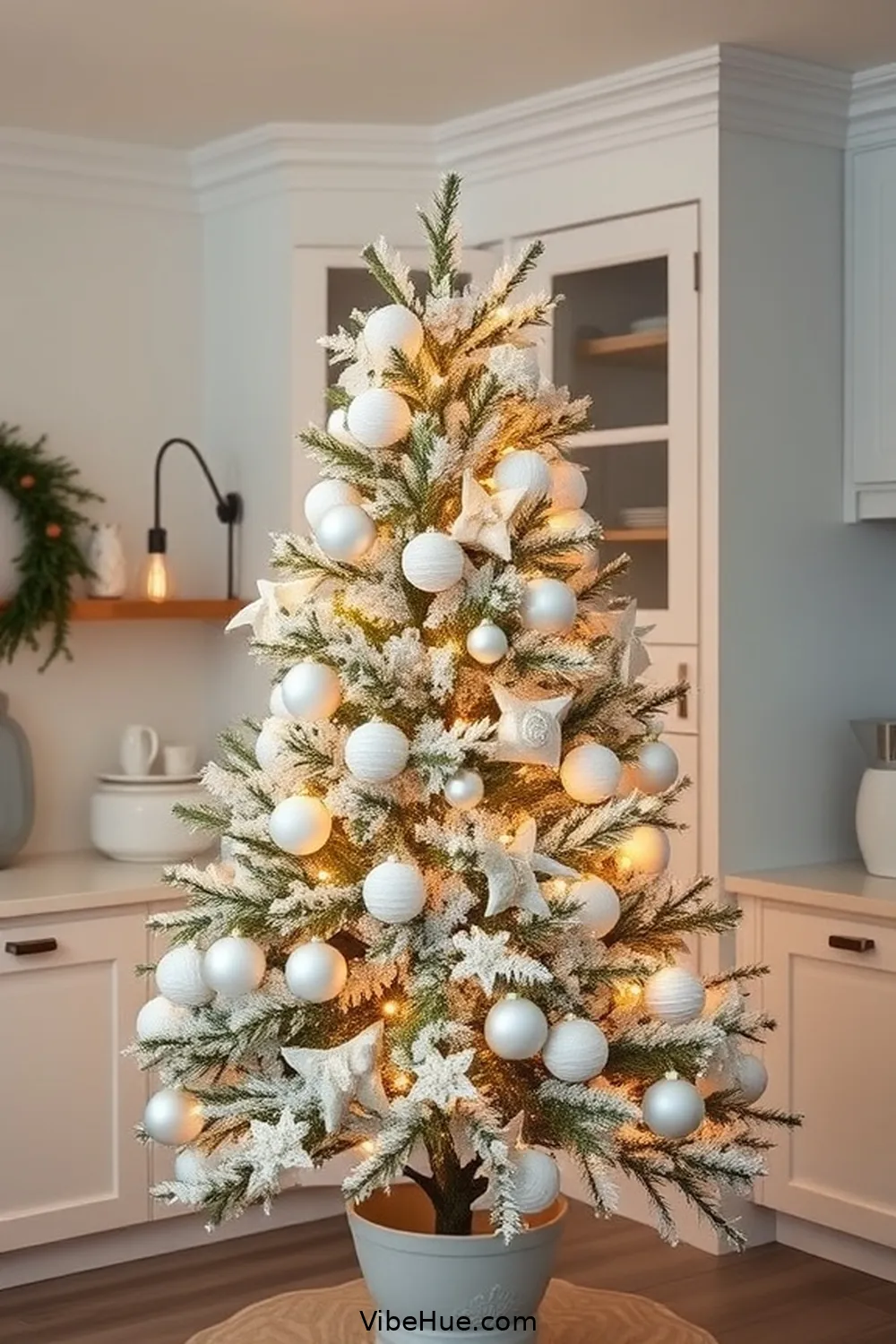 23 Minimalist Holiday Kitchen Decor Ideas 3 2. Minimalist Christmas Tree Decor for 23 Minimalist Holiday Kitchen Decor Ideas