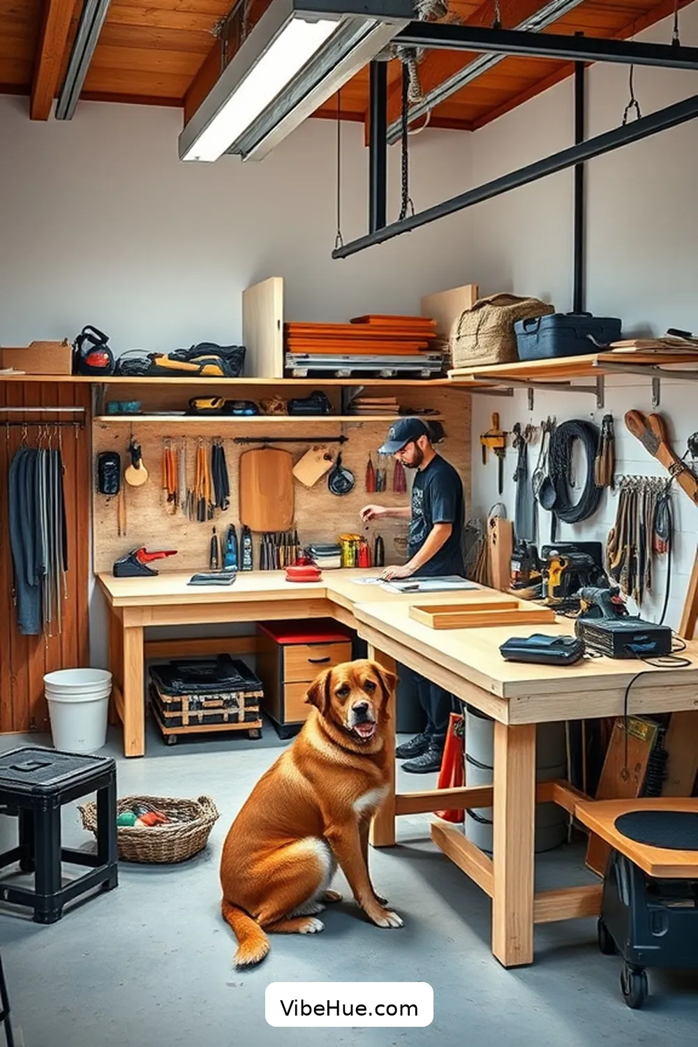 23 Must-Have Features for a Year-Round Minimalist Garage Style 4 Multi-Functional Workbench for 23 Must-Have Features for a Year-Round Minimalist Garage Style
