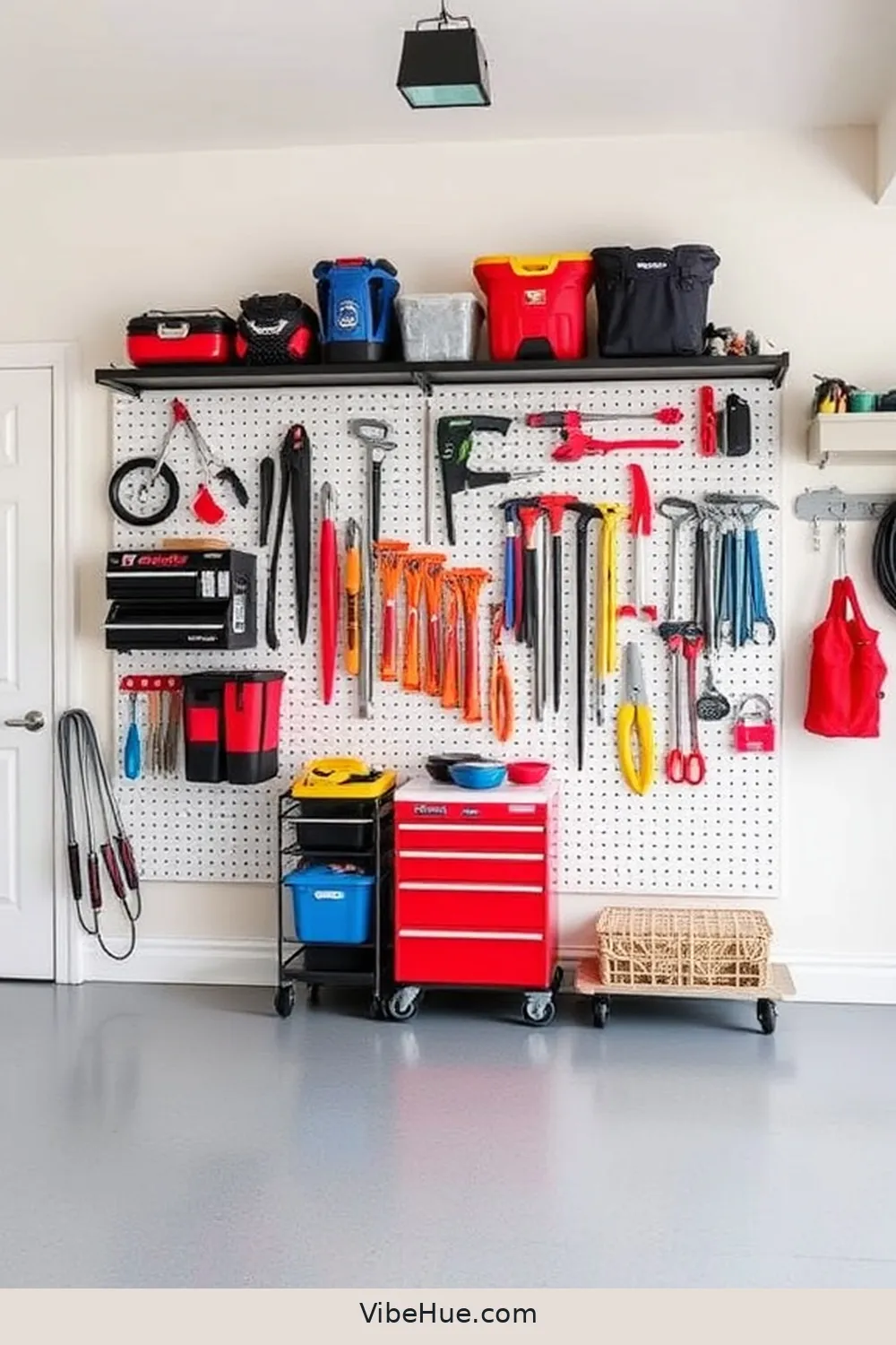 23 Must-Have Features for a Year-Round Minimalist Garage Style 13 Pegboard Systems for 23 Must-Have Features for a Year-Round Minimalist Garage Style